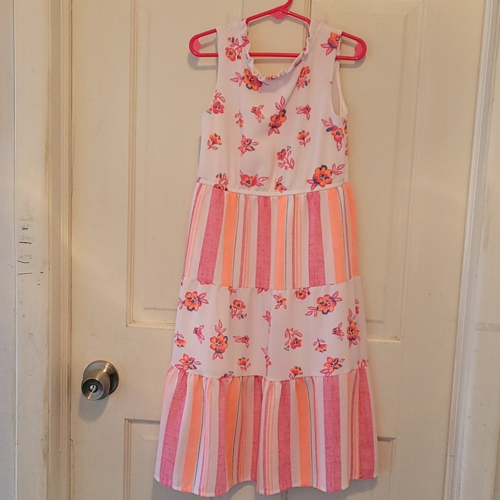 Neón summer dress for girls